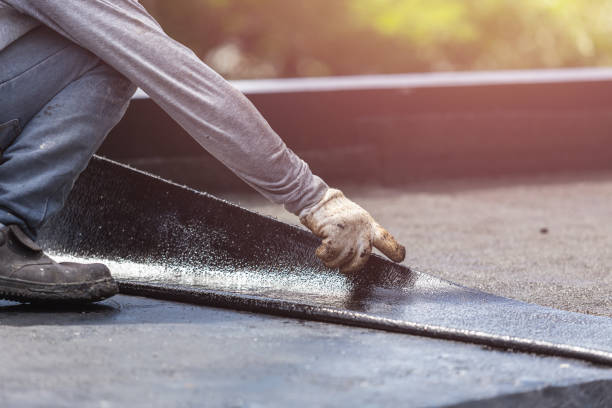 Professional Emergency Waterproofing technician working in Westmont, PA